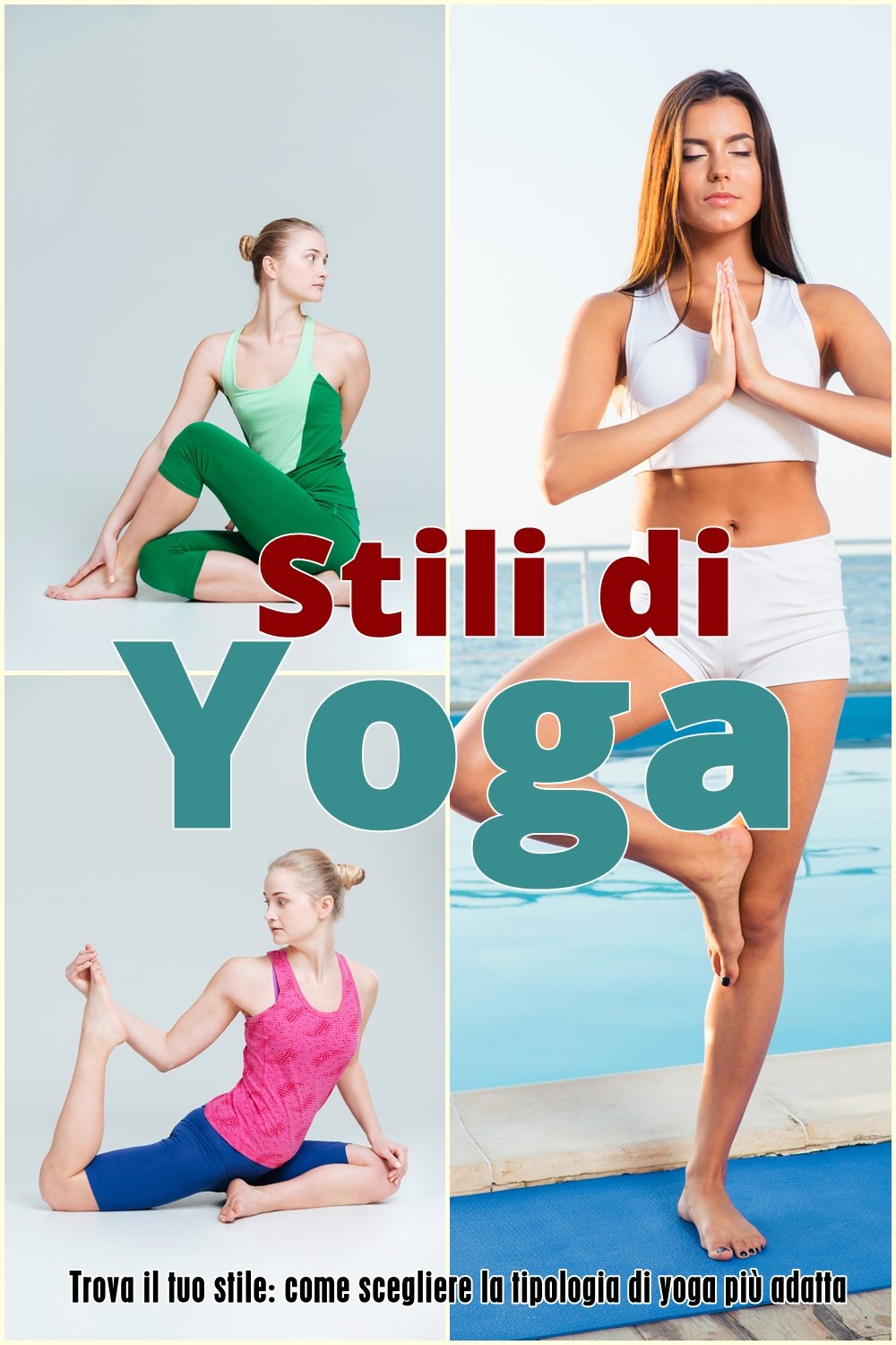 Cinque tipi di yoga