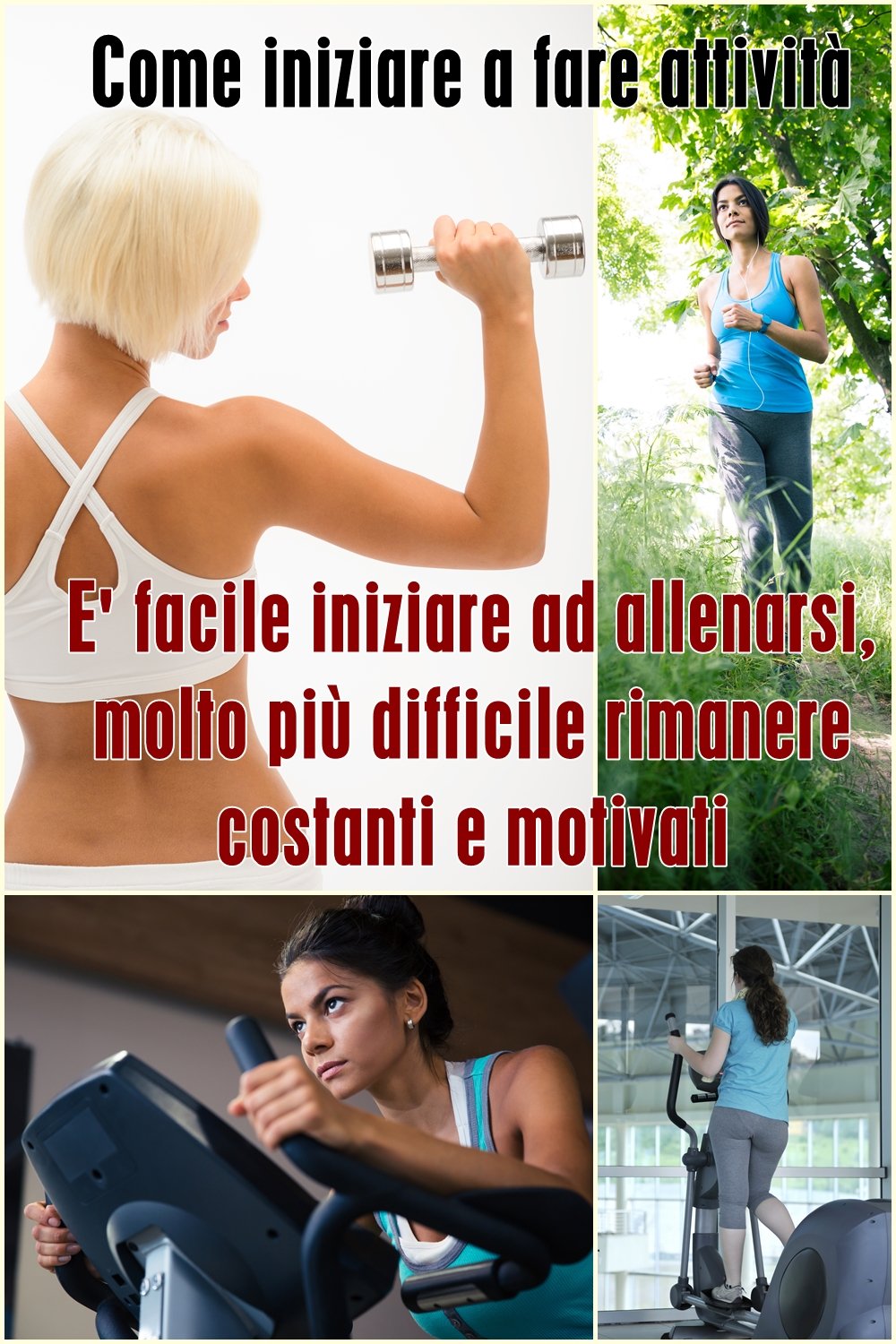 Iniziare con l\'allenamento per il fitness